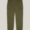 Stretch-Cargo-Chino-Jogginghose für Kinder
