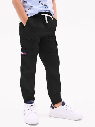 Stretch-Cargo-Jogginghose für Kinder