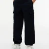 Stretch-Chino-Cargo-Jogginghose für Kinder