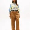 Stretch-Hose mit weitem Bein Stretch-Hose mit weitem Bein