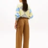 Stretch-Hose mit weitem Bein Stretch-Hose mit weitem Bein