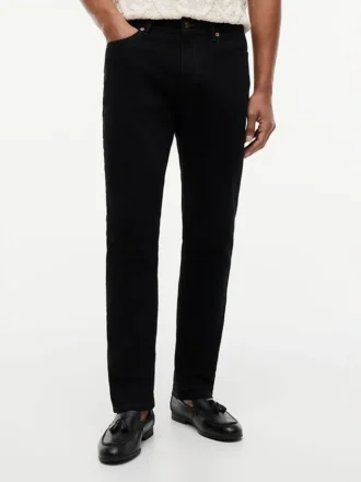 Stretch-Jeans in gerader Passform