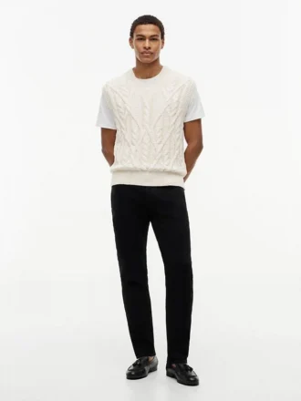 Stretch-Jeans in gerader Passform