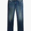 Stretch-Jeans in gerader Passform