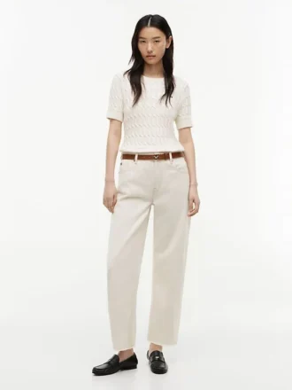 Stretch-Jeans mit hoher Leibhöhe Stretch-Jeans mit hoher Leibhöhe