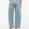Stretch-Jeans mit hoher Leibhöhe