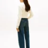 Stretch-Jeans mit hoher Leibhöhe Stretch-Jeans mit hoher Leibhöhe