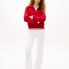 Stretch-Jeans mit mittlerer Leibhöhe und ausgestelltem Bein Stretch-Jeans mit mittlerer Leibhöhe und ausgestelltem Bein