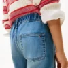 Stretch-Jeans mit weitem Bein für Kinder Stretch-Jeans mit weitem Bein für Kinder
