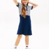 Stretch-Polo-Skaterkleid für Kinder