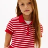 Stretch-Polo-Skaterkleid für Kinder