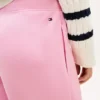 Sweathose mit gebürsteter Innenseite und weitem Bein
