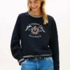 Sweatshirt mit nautischem Wappen Sweatshirt mit nautischem Wappen