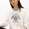 Sweatshirt mit nautischem Wappen Sweatshirt mit nautischem Wappen