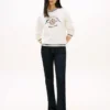 Sweatshirt mit nautischem Wappen Sweatshirt mit nautischem Wappen