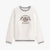 Sweatshirt mit nautischem Wappen Sweatshirt mit nautischem Wappen