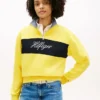 Sweatshirt mit Viertelreißverschluss und gebürsteter Innenseite Sweatshirt mit Viertelreißverschluss und gebürsteter Innenseite