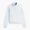 Sweatshirt mit Viertelreißverschluss und gebürsteter Innenseite Sweatshirt mit Viertelreißverschluss und gebürsteter Innenseite