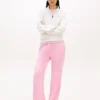 Sweatshirt mit Viertelreißverschluss und gebürsteter Innenseite