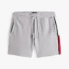 Sweatshorts mit Flaggenlogo