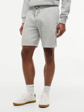 Sweatshorts mit gesticktem Tommy-Logo