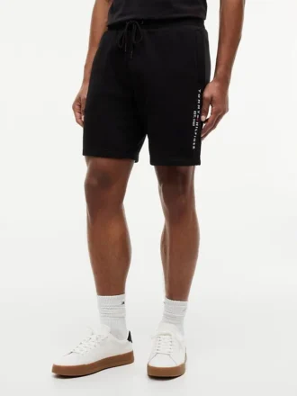 Sweatshorts mit gesticktem Tommy-Logo