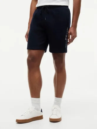 Sweatshorts mit gesticktem Tommy-Logo