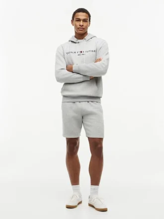 Sweatshorts mit gesticktem Tommy-Logo
