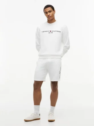 Sweatshorts mit gesticktem Tommy-Logo