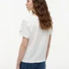 T-Shirt aus Leinenmischung mit U-Ausschnitt T-Shirt aus Leinenmischung mit U-Ausschnitt