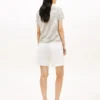 T-Shirt aus Leinenmischung mit U-Ausschnitt T-Shirt aus Leinenmischung mit U-Ausschnitt