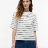 T-Shirt mit besticktem Schriftzug in lockerer Passform T-Shirt mit besticktem Schriftzug in lockerer Passform