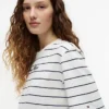 T-Shirt mit besticktem Schriftzug in lockerer Passform T-Shirt mit besticktem Schriftzug in lockerer Passform