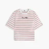 T-Shirt mit besticktem Schriftzug in lockerer Passform T-Shirt mit besticktem Schriftzug in lockerer Passform