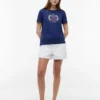 T-Shirt mit foliertem Lorbeerblatt-Logo T-Shirt mit foliertem Lorbeerblatt-Logo