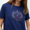 T-Shirt mit foliertem Lorbeerblatt-Logo T-Shirt mit foliertem Lorbeerblatt-Logo