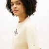 T-Shirt mit gesticktem Club-Wappen T-Shirt mit gesticktem Club-Wappen