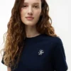 T-Shirt mit gesticktem Schriftzug-Monogramm T-Shirt mit gesticktem Schriftzug-Monogramm