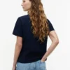 T-Shirt mit gesticktem Schriftzug-Monogramm T-Shirt mit gesticktem Schriftzug-Monogramm