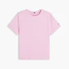 T-Shirt mit gesticktem Schriftzug-Monogramm T-Shirt mit gesticktem Schriftzug-Monogramm