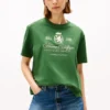 T-Shirt mit gesticktem Schriftzug- und Wappenlogo T-Shirt mit gesticktem Schriftzug- und Wappenlogo