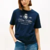 T-Shirt mit gesticktem Schriftzug- und Wappenlogo T-Shirt mit gesticktem Schriftzug- und Wappenlogo