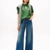 T-Shirt mit gesticktem Schriftzug- und Wappenlogo T-Shirt mit gesticktem Schriftzug- und Wappenlogo