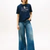 T-Shirt mit gesticktem Schriftzug- und Wappenlogo T-Shirt mit gesticktem Schriftzug- und Wappenlogo