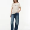 T-Shirt mit gesticktem Tommy-Logo