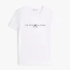 T-Shirt mit gesticktem Tommy-Logo T-Shirt mit gesticktem Tommy-Logo
