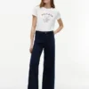 T-Shirt mit Gingham-Monogramm T-Shirt mit Gingham-Monogramm