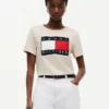 T-Shirt mit großem Flaggenlogo T-Shirt mit großem Flaggenlogo