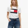 T-Shirt mit großem Flaggenlogo T-Shirt mit großem Flaggenlogo