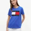 T-Shirt mit großem Flaggenlogo T-Shirt mit großem Flaggenlogo